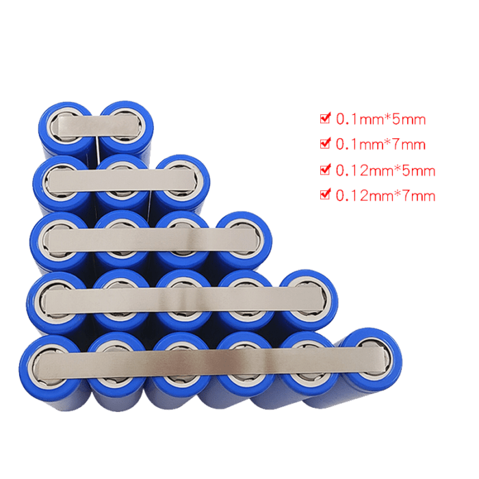 cut nickel strip 18650 1p