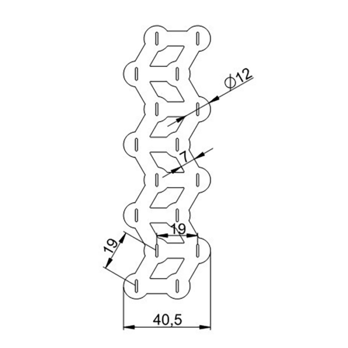 18650 2P nickel strip size 19mm