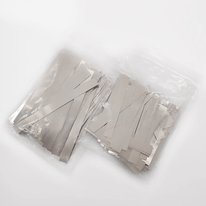 32650 cut nickel strip 10mm width 0.12mm